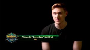 Alexander "Daisyduke" Sheldrick form Team ABC of World of Warcraft